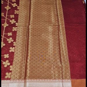 Fancy Banarsi Silk Saree