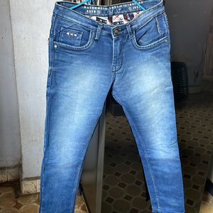 Mens Jeans Blue Colour