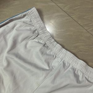 White Adidas Used Shorts