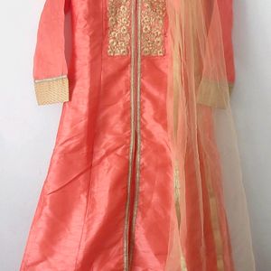 Elegant Party Kurti N Dupatta