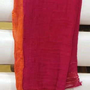 Double Color Dupatta.