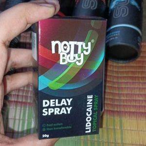 Combo Of 7 Nottyboy Spray And Lubricant For Men