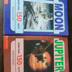 Moon And Jupiter Fact Books - 2