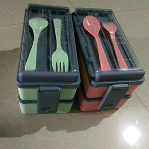 Brand New 2 Bento Lunch Boxes