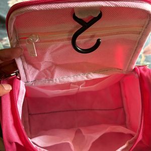 Pink Makeup Pouch