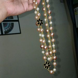 Pearl 2 Layer Necklace