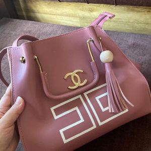 Spacious Handbag Cum Sling PU Leather