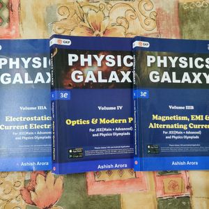 Physics Galaxy - Set Of 3 Book For IIT JEE