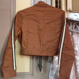 Brown Coloured Jacket For Women