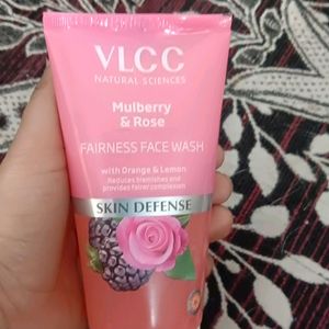 New VLCC Mulberry $ Rose Fairness Facewash