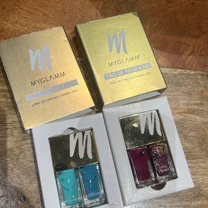 2 New Duo Nail Polish Sets MyGlamm