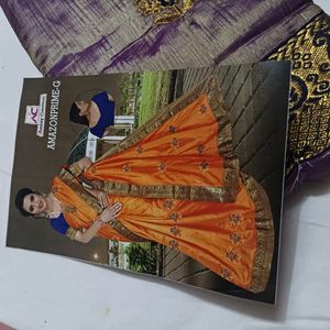 Double Shade Poly Cotton Saree