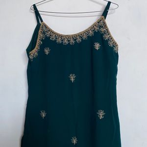 Green Festive Co-ord Set