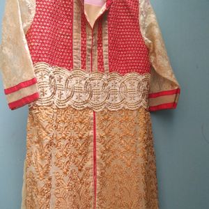 Designer Ethnic Suit with Embroidery Work