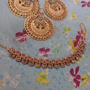 Golden Jwellery Set