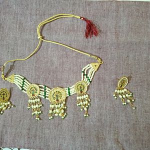 Combo Jewellery Set And Mangalsutra