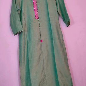 Sangria Green Kurta☘️