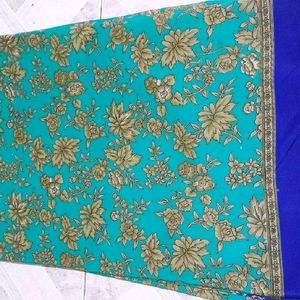 Crepe Synthetic Saree