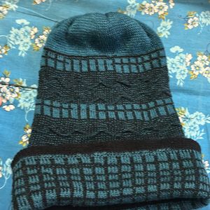 Bluish Winter Cap