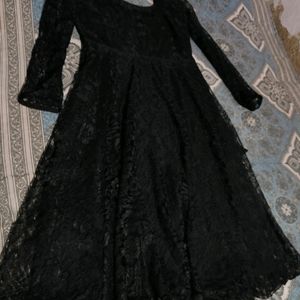 Black Anarkali Suits Deep Back And Neck