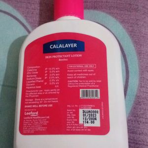 Calalayer Lotion Half Used..