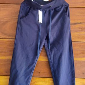 Navy Blue Capri Jogger