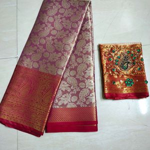 New Tissue Silk Saree