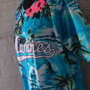 Marrines Chiba Lotte Unisex Beach Shirt 😍