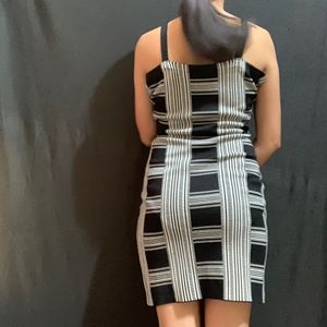 Stripped Bodycon Made In Nepal 🇳🇵