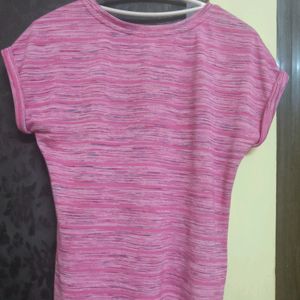 Pink Boxy Top