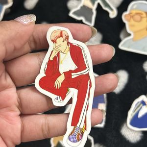 BTS Stickers Set Of 11