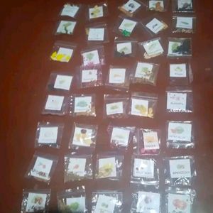 90 Seeds Of Flowers And Vegetables