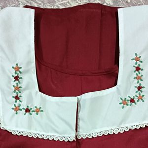 Hand Embroidary Nighty