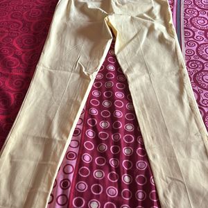 Yellow Trouser Pants From USA