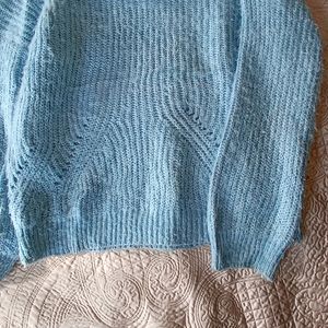 Blue Woollen Sweater