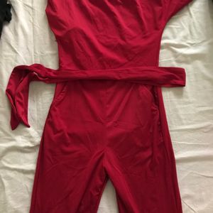 Shein Maroon Jumpsuit