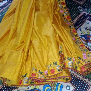 Yellow Saree