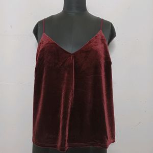 Branded Velvet Top..bust 40 To 42inches