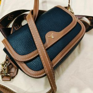 Allen Solly Leather Sling Bag