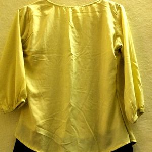 Yellow Tunic Top