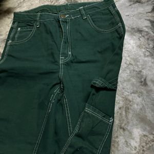 Bershka Green Cargo