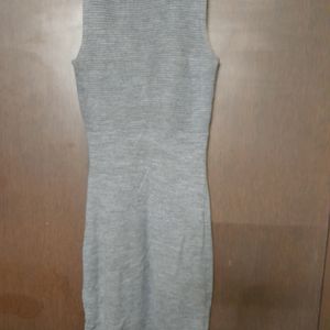 Grey Body cone Dress