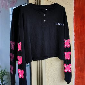 Funky Backprinted Sweatshirt