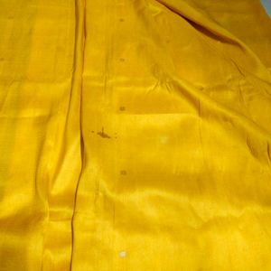 Pure Kanchi Pattu Saree 💛❤️