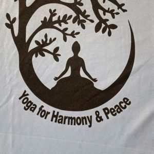 Yoga Meditation tree tshirt.