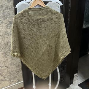 Khaki Color Poncho