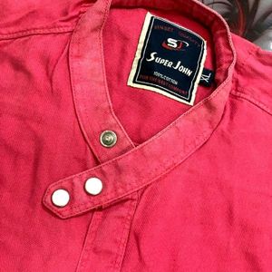 Man  Rose Pink Shirt