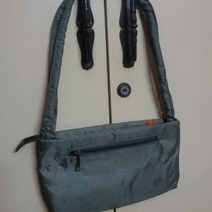 Grey Shoulder Bag .