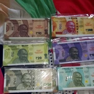 Fake Notes Of All Dememoinations - Total 600 Note