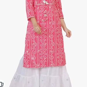 Bandhni Print Kurta Palazzo